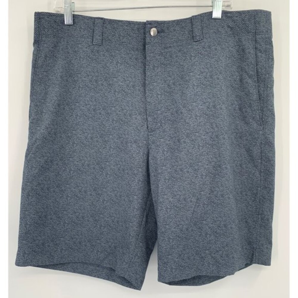 Callaway Grey Stretch‎ Wasitband Flat Front Men's Golf Shorts Size W36